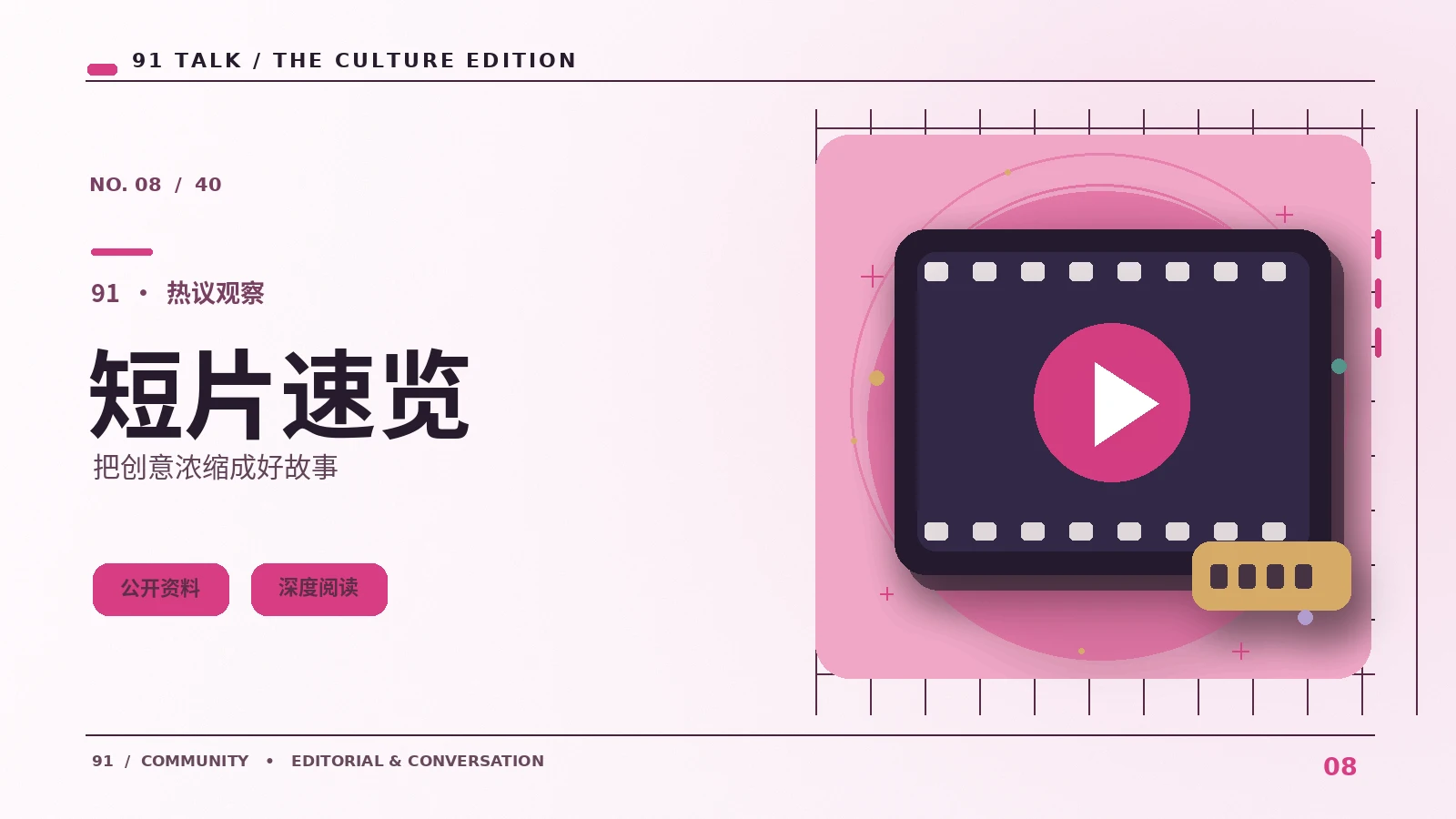 三分钟短片如何建立一个完整故事