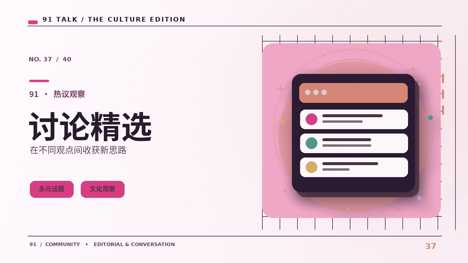 社区发言中如何表达不同意见